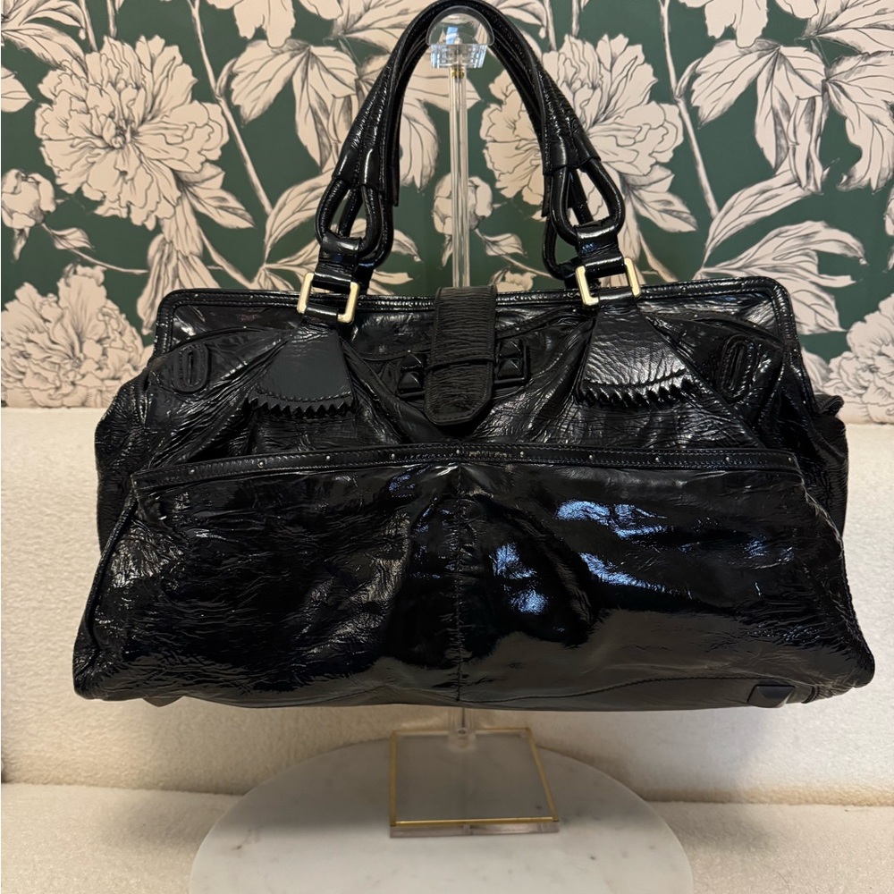 Chloe Authentic Patent Leather Tote - Large, EUC RARE comes w/Auth Card